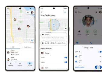 谷歌FamilyLink获得位置跟踪以及更好的屏幕时间限制功能
