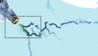 南极冰盖下比泰晤士河更长的河流可能会影响冰层流失