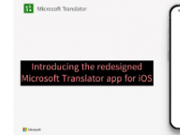 适用于iOS的微软Translator应用程序进行了重新设计