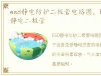 esd静电防护二极管电路图，ESD防护之ESD静电二极管