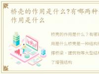 桥壳的作用是什么?有哪两种形式，桥壳的作用是什么