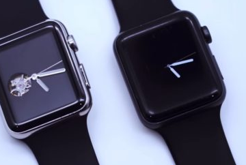 用户将原来的AppleWatch改造成一款功能齐全的机械手表看起来非常漂亮