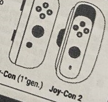 NintendoSwitch2模型手册展示了带有滑动机制的JoyCon2