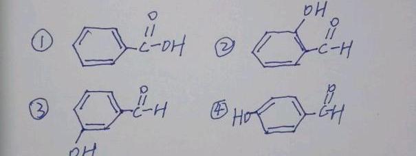 c7h6o2的结构简式？ 邻羟基苯甲醛和对羟基苯甲醛