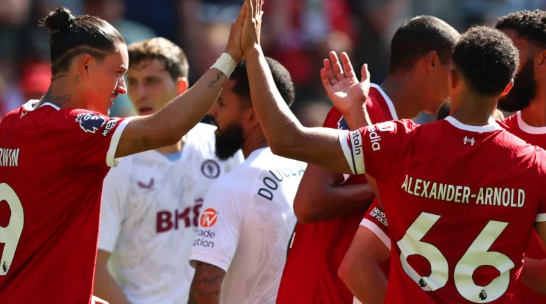 利物浦3-0阿斯顿维拉红军前往安菲尔德获胜的球员评分