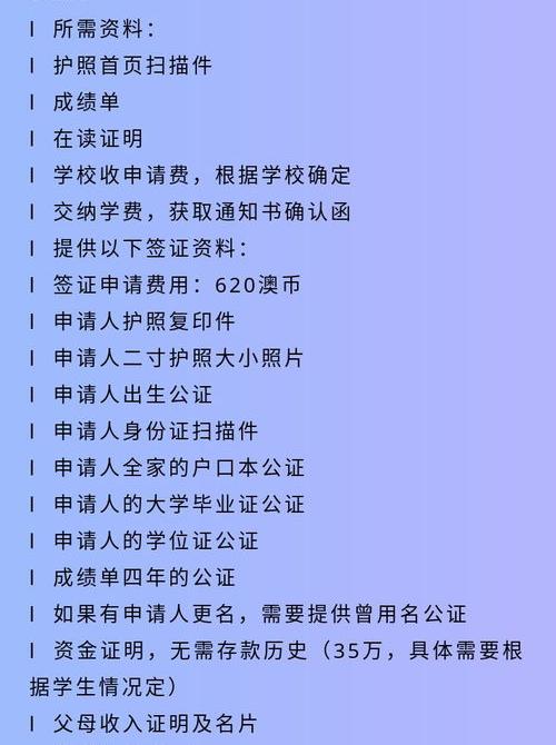 签证办理流程和费用？ 办理签证的流程及费用