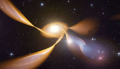 荷兰天文学家证明了黑洞的最后一块气体反馈馈送回路