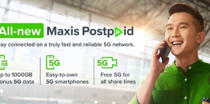 全新增强型MaxisPostpaid5G计划推出附赠5G数据每月RM79起