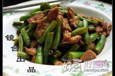 如何做无丝豆炒肉 干豆角炒肉的家常做法