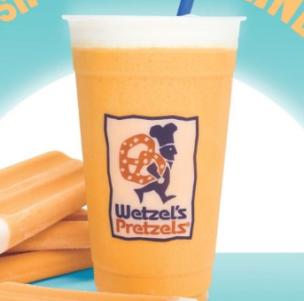 Wetzel's椒盐卷饼推出新饮品OrangeDream释放90年代的风味