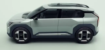 起亚在全球发布前预告量产EV3紧凑型SUV