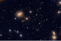 VLT巡天望远镜拍摄的三张新图像显示星系的胜利