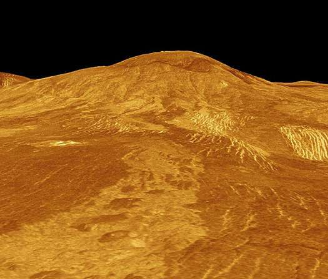 金星上发现近期大规模火山活动