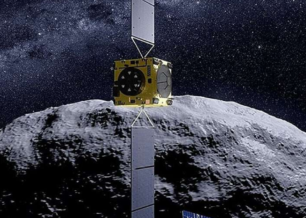 一对立方体卫星利用探地雷达绘制近地小行星内部地图