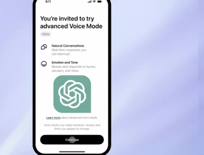 ChatGPT高级语音模式开始向用户推出