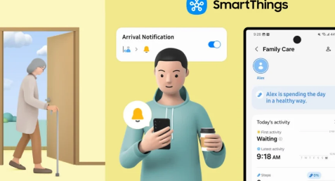 SmartThings家庭护理三星现代护理解决方案