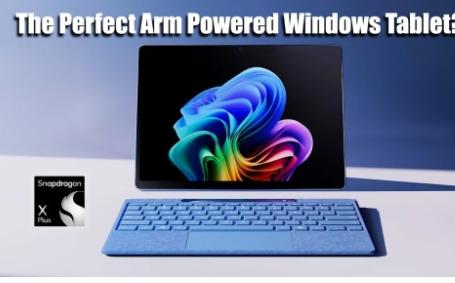 骁龙XPlusSurfacePro11Windows平板电脑评测