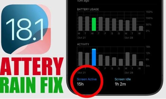 如何修复iOS18.1中的电池耗尽问题